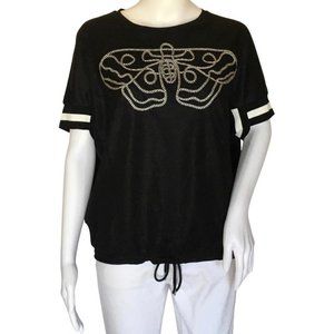 Desigual woman top size  M black color/white